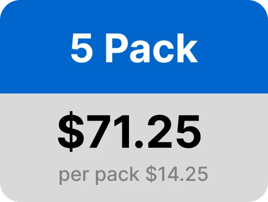 5 Pack