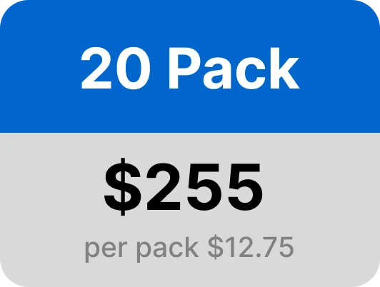 20 pack